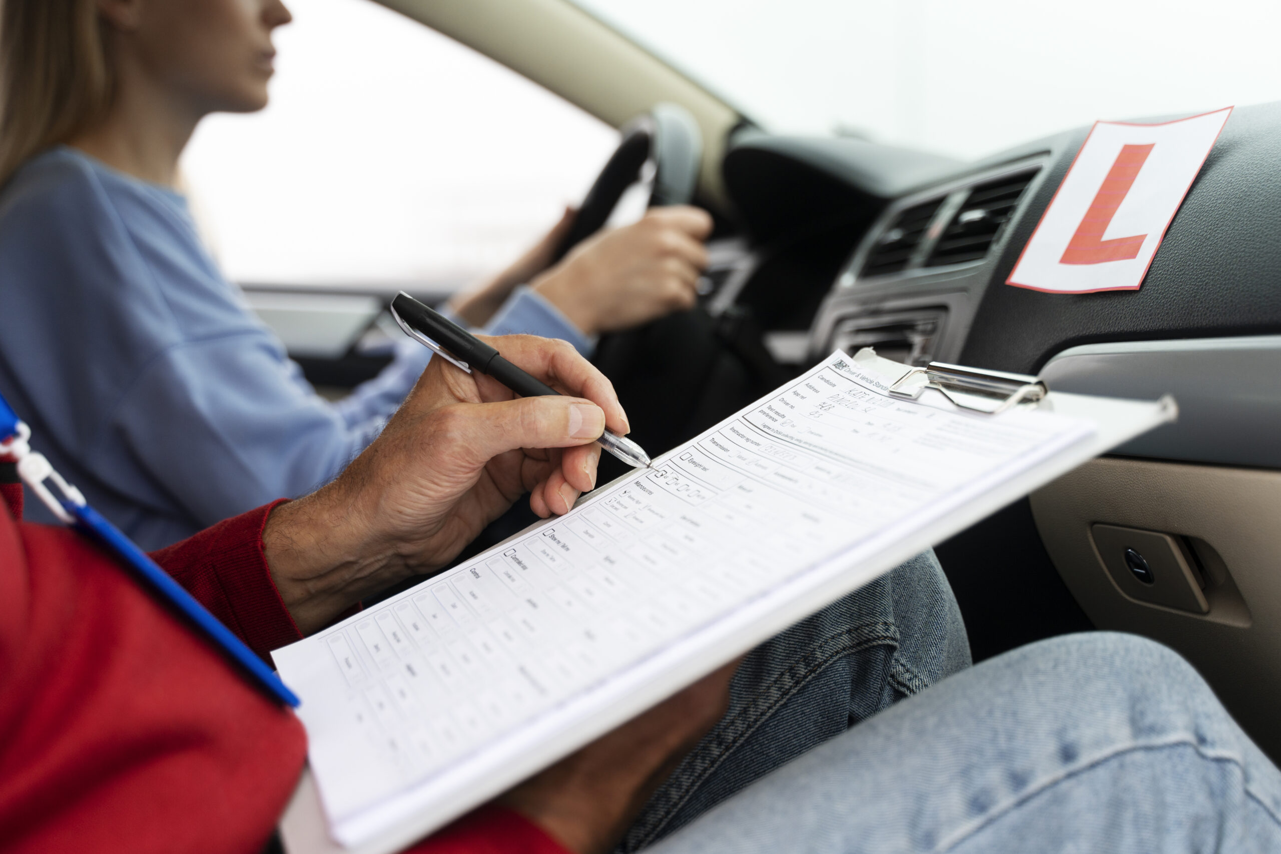 Car Insurance For Young Drivers Michigan-taking-driving-test-18-years-old